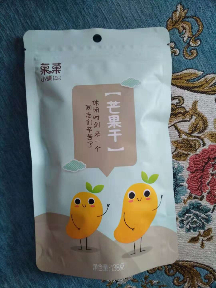 菓菓小镇 芒果干儿蜜饯果脯水果干风味芒果片办公室休闲零食品138g 中秋礼品节日礼包 芒果干138g怎么样，好用吗，口碑，心得，评价，试用报告,第3张