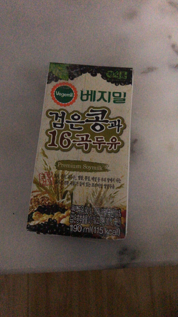 韩国进口 倍吉美尔16谷物黑豆豆奶营养豆乳 190ml*2（体验装）怎么样，好用吗，口碑，心得，评价，试用报告,第3张