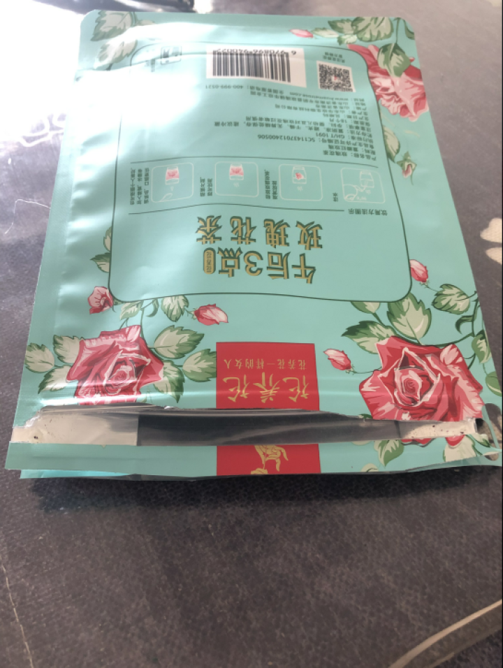 花养花 玫瑰花茶特级玫瑰花茶大朵花冠茶花草茶平阴烘干无硫纸袋装30g 30g怎么样，好用吗，口碑，心得，评价，试用报告,第3张