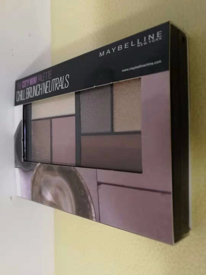 美宝莲 MAYBELLINE 纽约时刻迷你眼影盘 慵懒时刻 6.1g（彩妆 眼影 多色 眼影盘）怎么样，好用吗，口碑，心得，评价，试用报告,第3张