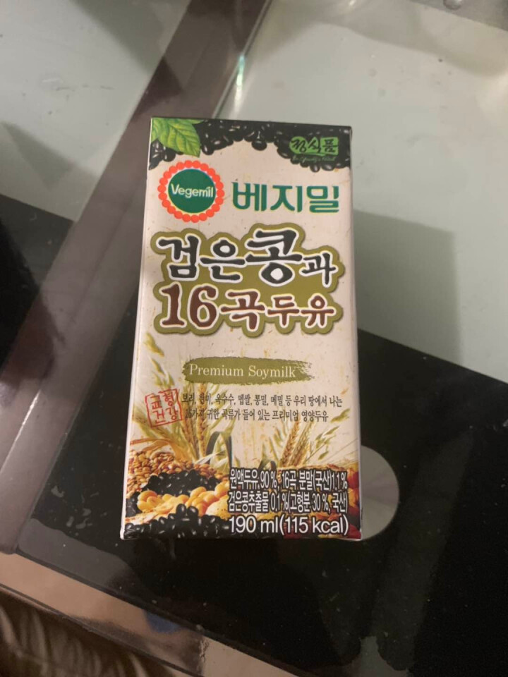 韩国进口 倍吉美尔16谷物黑豆豆奶营养豆乳 190ml*2（体验装）怎么样，好用吗，口碑，心得，评价，试用报告,第2张