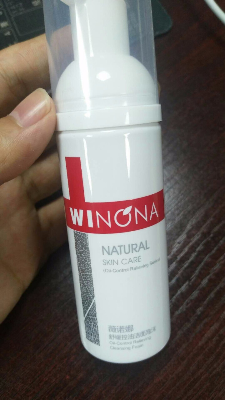 薇诺娜（WINONA）舒缓控油洁面泡沫50ml（氨基酸洗面奶 深层清洁 控油抗痘 敏感肌 男女可用）怎么样，好用吗，口碑，心得，评价，试用报告,第3张