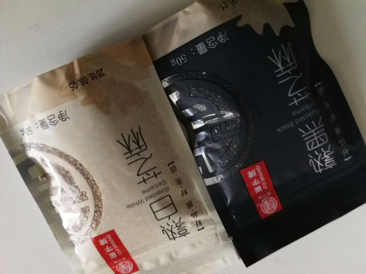 崔字牌熟黑白芝麻无添加无染色无草籽我沙子开袋即食2*50g装怎么样，好用吗，口碑，心得，评价，试用报告,第4张