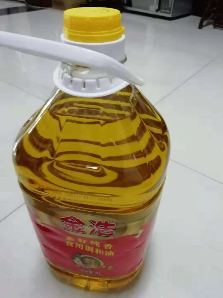 金浩 茶籽纯香食用调和油 非转基因 食用油 家庭装 4L怎么样，好用吗，口碑，心得，评价，试用报告,第2张