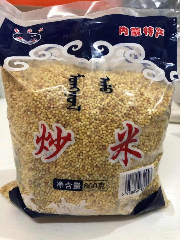 【道格食品】海丰蒙古原香炒米600g 奶茶冲泡休闲零食小吃内蒙古特产 600g炒米1袋怎么样，好用吗，口碑，心得，评价，试用报告,第4张