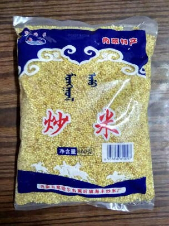 【道格食品】海丰蒙古原香炒米600g 奶茶冲泡休闲零食小吃内蒙古特产 600g炒米1袋怎么样，好用吗，口碑，心得，评价，试用报告,第3张