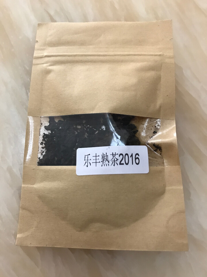 合和昌普洱茶 乐丰熟茶2016新品饼茶 云南古树熟茶 茶叶普洱357g 乐丰熟茶试饮装8克/袋怎么样，好用吗，口碑，心得，评价，试用报告,第2张