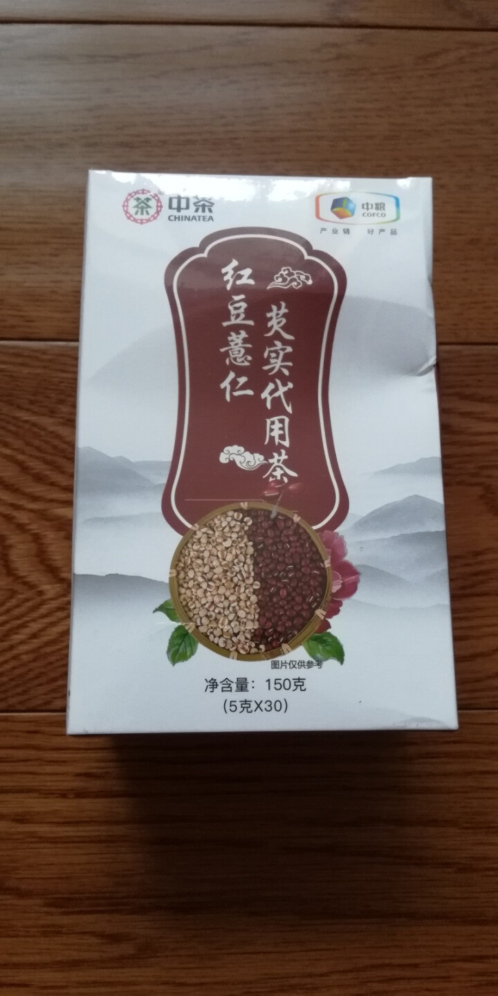 【中茶花草茶旗舰店】 中粮集团 红豆薏米茶 薏仁 芡实 大麦茶 苦荞茶 陈皮 代用茶 茶叶 150g怎么样，好用吗，口碑，心得，评价，试用报告,第2张