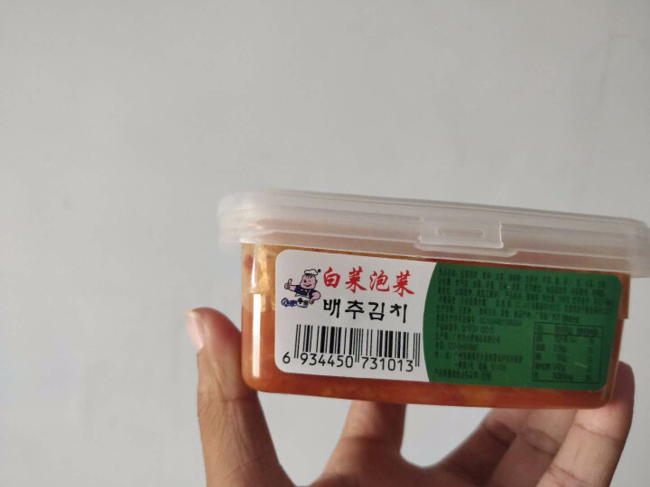 小肥食品白菜泡菜200g辣白菜韩式泡菜腌制咸菜开味下饭菜 小肥泡菜1盒怎么样，好用吗，口碑，心得，评价，试用报告,第4张