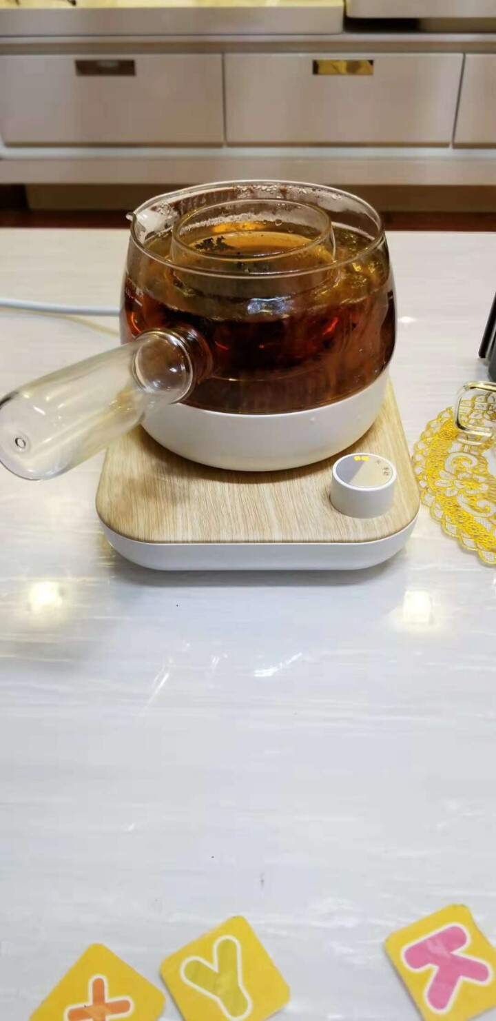 鸣盏  日式煮茶器 玻璃功夫侧把煮茶壶 小养生壶 煮倒一体烧水壶 （电陶炉 泡茶器 公道杯三合一 ） MZ,第5张