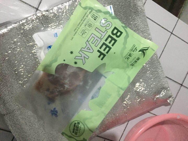 （第二件0元）澳柏优 澳洲进口草饲原切非腌制家庭牛排 生鲜西冷牛排100g1片装 健身推荐怎么样，好用吗，口碑，心得，评价，试用报告,第4张