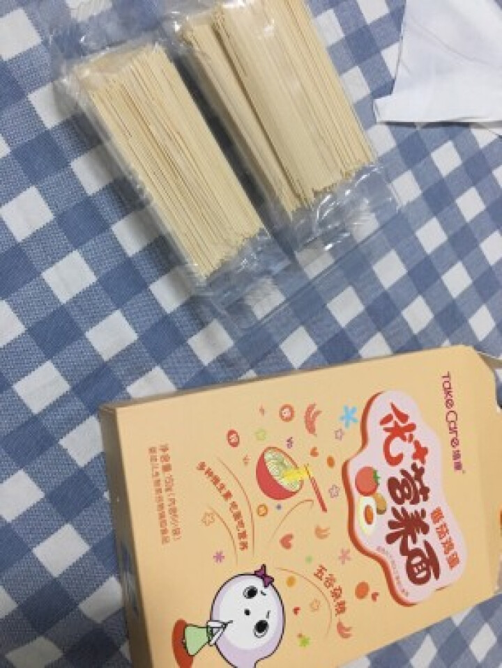 营养辅食婴幼儿儿童小面条钙铁锌宝宝无盐面条蔬菜蝴蝶面 番茄鸡蛋直面怎么样，好用吗，口碑，心得，评价，试用报告,第2张