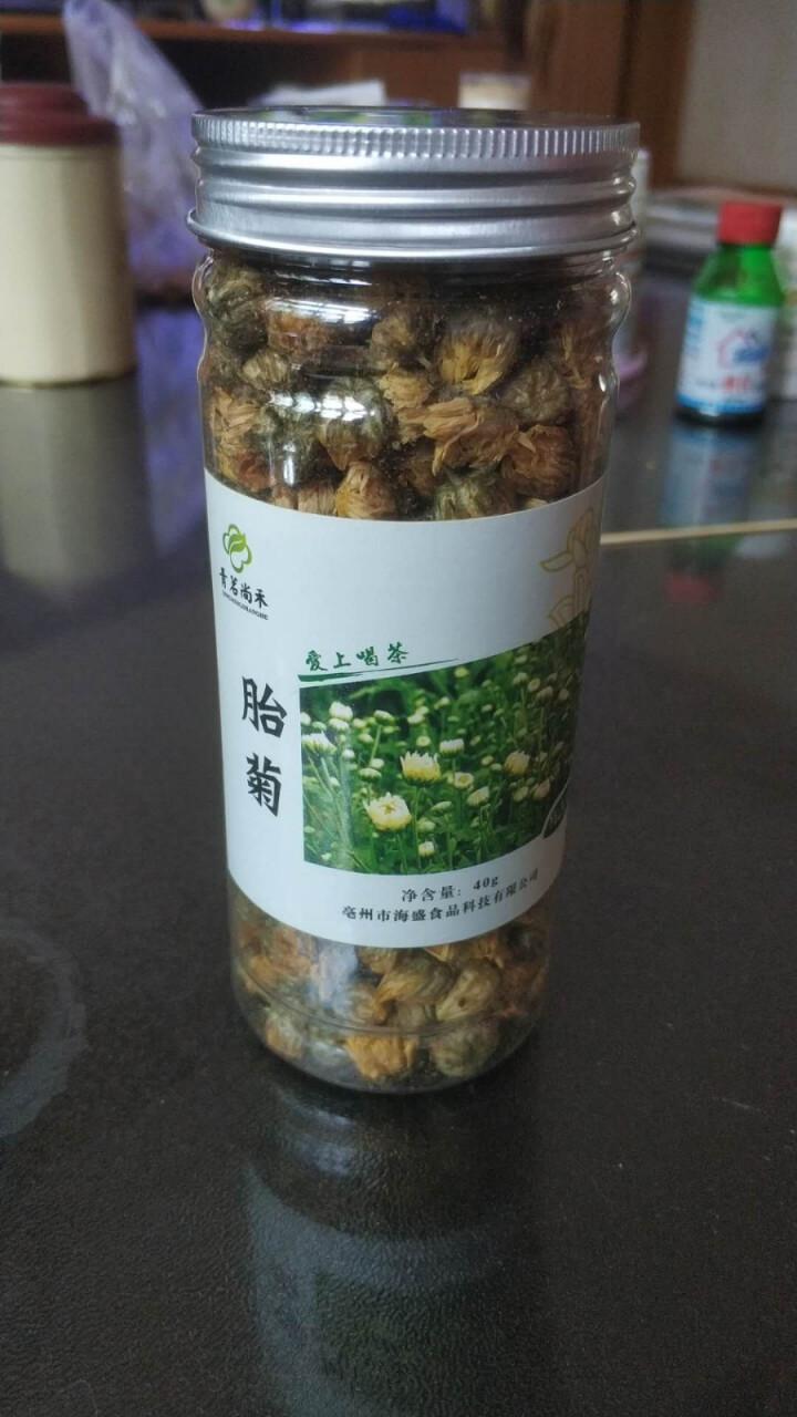 青茗尚禾 胎菊（菊花茶 杭白菊 花草茶 茶叶 桐乡胎菊）40g/瓶 包邮怎么样，好用吗，口碑，心得，评价，试用报告,第2张