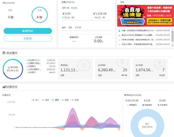 用友财务软件好会计 畅捷通财务软件电脑手机端普及版智能财务软件 普及版用户1年3账套 会计记账 30天试用版怎么样，好用吗，口碑，心得，评价，试用报告,第2张