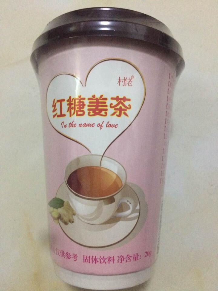 村佬红糖姜茶驱寒暖宫 大姨妈产后红糖 红糖姜茶一杯怎么样，好用吗，口碑，心得，评价，试用报告,第2张