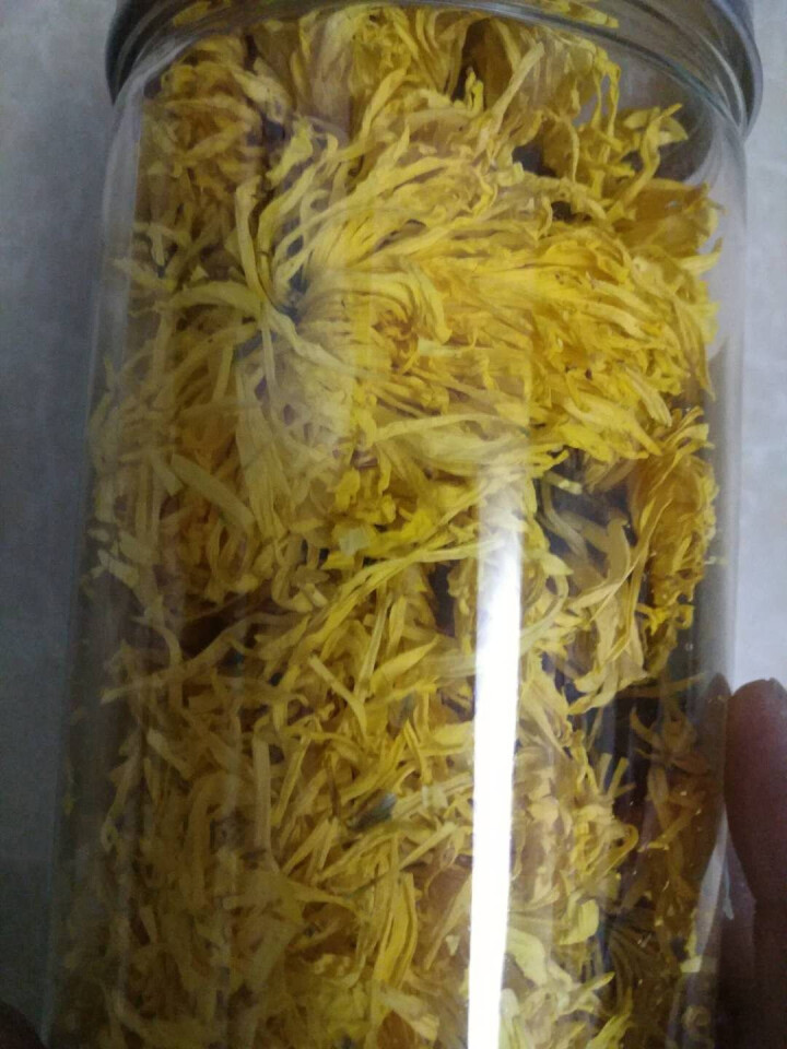 【买2送1再送水杯】花养花 金丝皇菊花茶去火菊花茶金丝黄菊茗品春夏清火去热可搭配枸杞一朵一杯 罐装20g怎么样，好用吗，口碑，心得，评价，试用报告,第4张