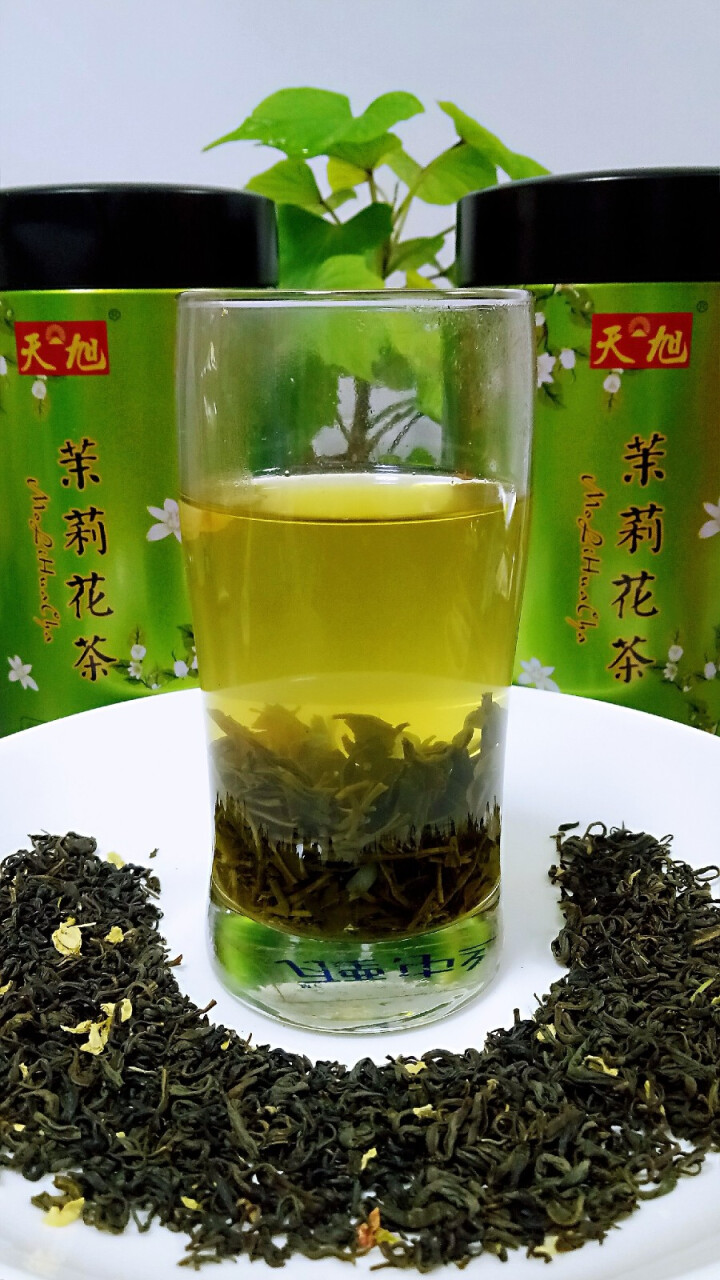 茉莉花茶特级浓香型500g 花草茶茶叶2018新茶 天旭花茶绿茶花毛峰 广西横县茉莉花250g*2罐怎么样，好用吗，口碑，心得，评价，试用报告,第3张