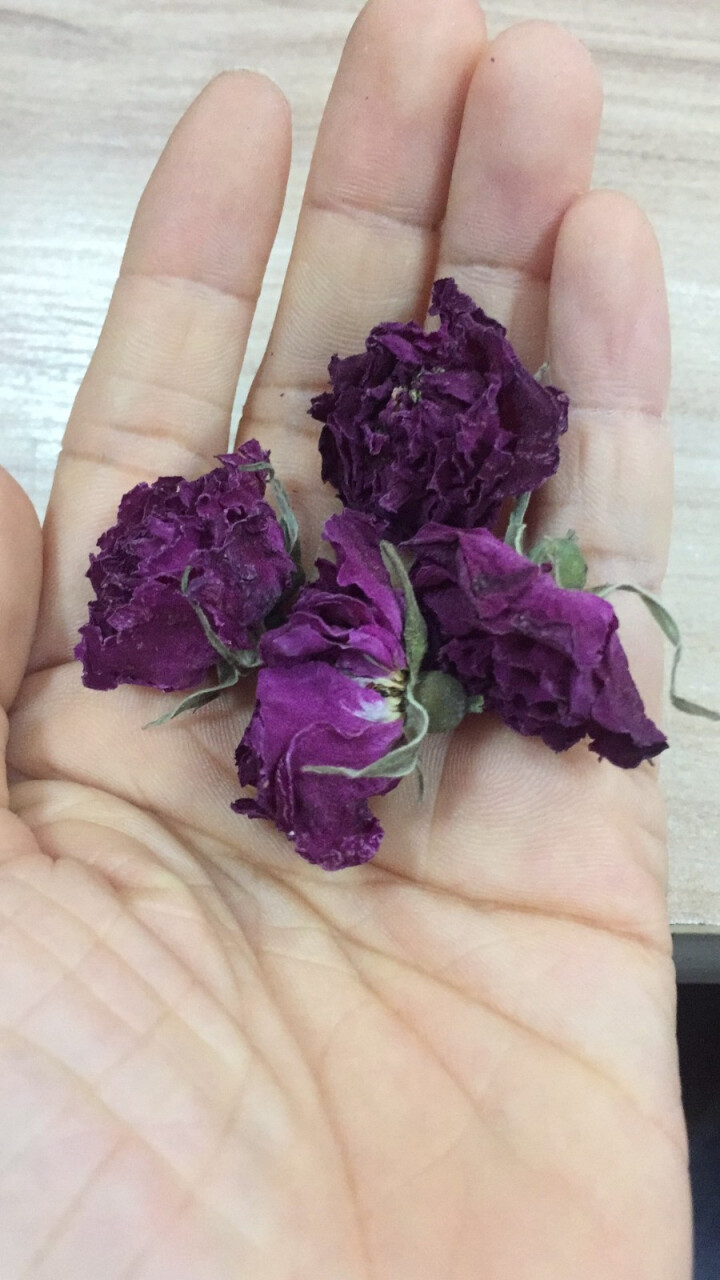 花养花 玫瑰花茶特级玫瑰花茶大朵花冠茶花草茶平阴烘干无硫纸袋装30g 30g怎么样，好用吗，口碑，心得，评价，试用报告,第3张