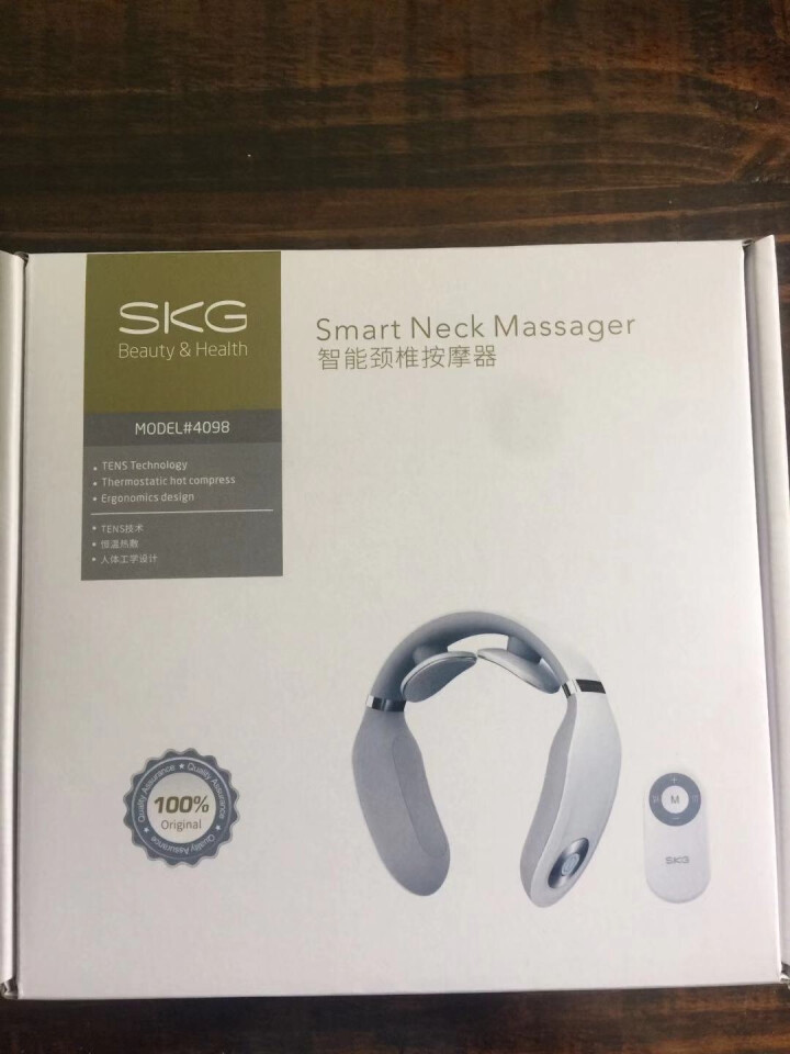 SKG 颈椎按摩器 颈部按摩仪 脖子牵引器 办公室护颈仪 热敷 富贵包 U型枕 电极脉冲 充电便携 【到手价469】新一代护颈仪 4098怎么样，好用吗，口碑，,第2张