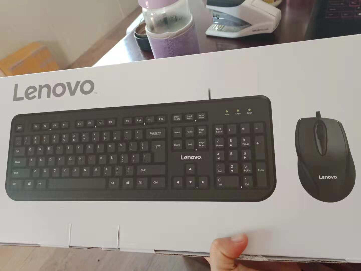 联想（lenovo）联想台式机电脑键盘鼠标套装 一体机有线键鼠套装 办公鼠标键盘 FBL322键盘 黑 色怎么样，好用吗，口碑，心得，评价，试用报告,第2张