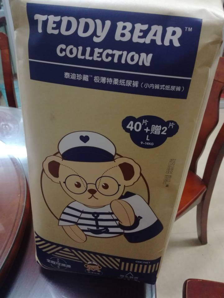 泰迪珍藏（Teddy Bear Collection）极薄特柔拉拉裤 拉拉裤L42片 通用怎么样，好用吗，口碑，心得，评价，试用报告,第3张