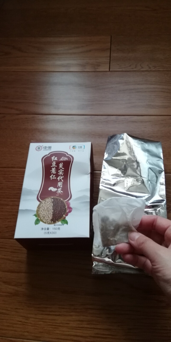 【中茶花草茶旗舰店】 中粮集团 红豆薏米茶 薏仁 芡实 大麦茶 苦荞茶 陈皮 代用茶 茶叶 150g怎么样，好用吗，口碑，心得，评价，试用报告,第3张