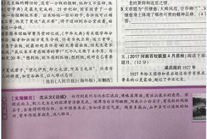 2019B版5年高考3年模拟全国1卷 五年高考三年模拟53高考B版高三高考复习资料书 高考53B 语文怎么样，好用吗，口碑，心得，评价，试用报告,第4张