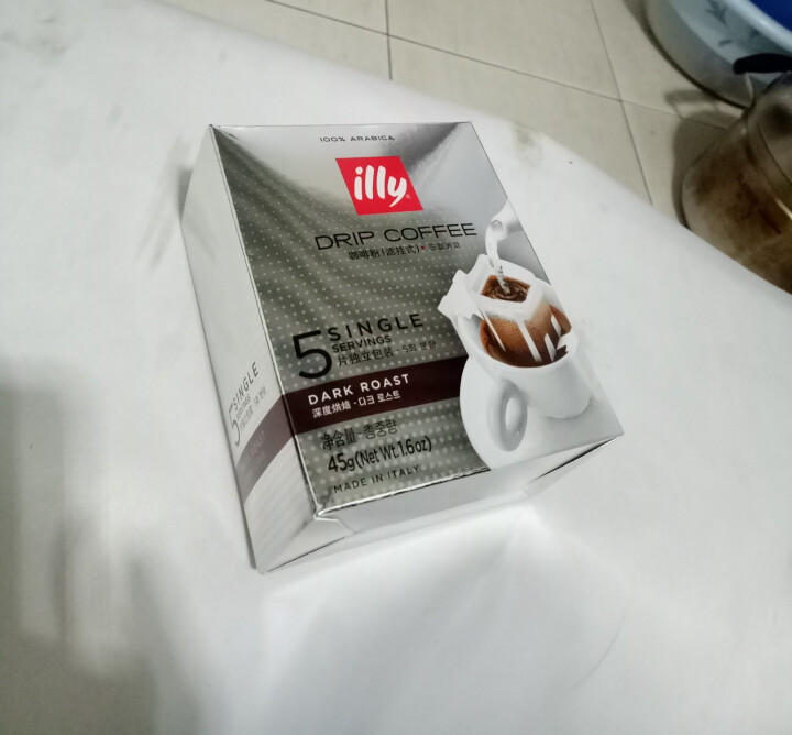 illy 意利意大利进口深焙挂耳咖啡滤挂黑咖啡粉 深度烘焙怎么样，好用吗，口碑，心得，评价，试用报告,第2张