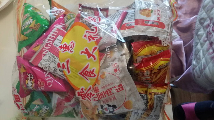 三惠零食散装吃的休闲食品成人款小吃零食批发整箱10元以下 零食混合口味500g(内约30包)怎么样，好用吗，口碑，心得，评价，试用报告,第2张