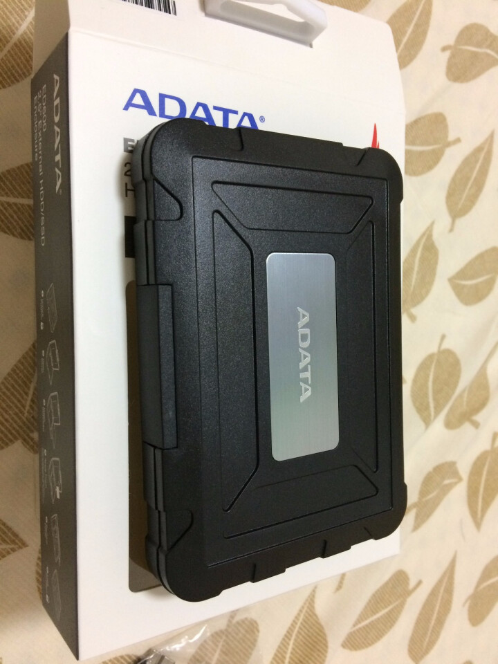 威刚（ADATA）移动硬盘盒1T/2T三防固态移动硬盘SSD 240G/480G便携方便ED600 移动硬盘盒子怎么样，好用吗，口碑，心得，评价，试用报告,第3张