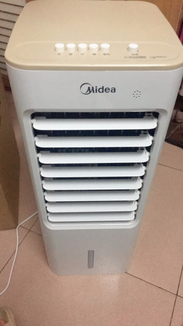 美的（Midea）冷风扇空调扇制冷风扇立式冷风机移动单冷办公室家用大风量迷你小空调扇怎么样，好用吗，口碑，心得，评价，试用报告,第2张