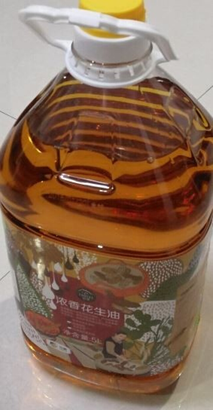 中粮初萃物理压榨一级浓香花生油5L 新榨90天之内新油 食用油充氮保鲜包邮2018年新榨怎么样，好用吗，口碑，心得，评价，试用报告,第2张