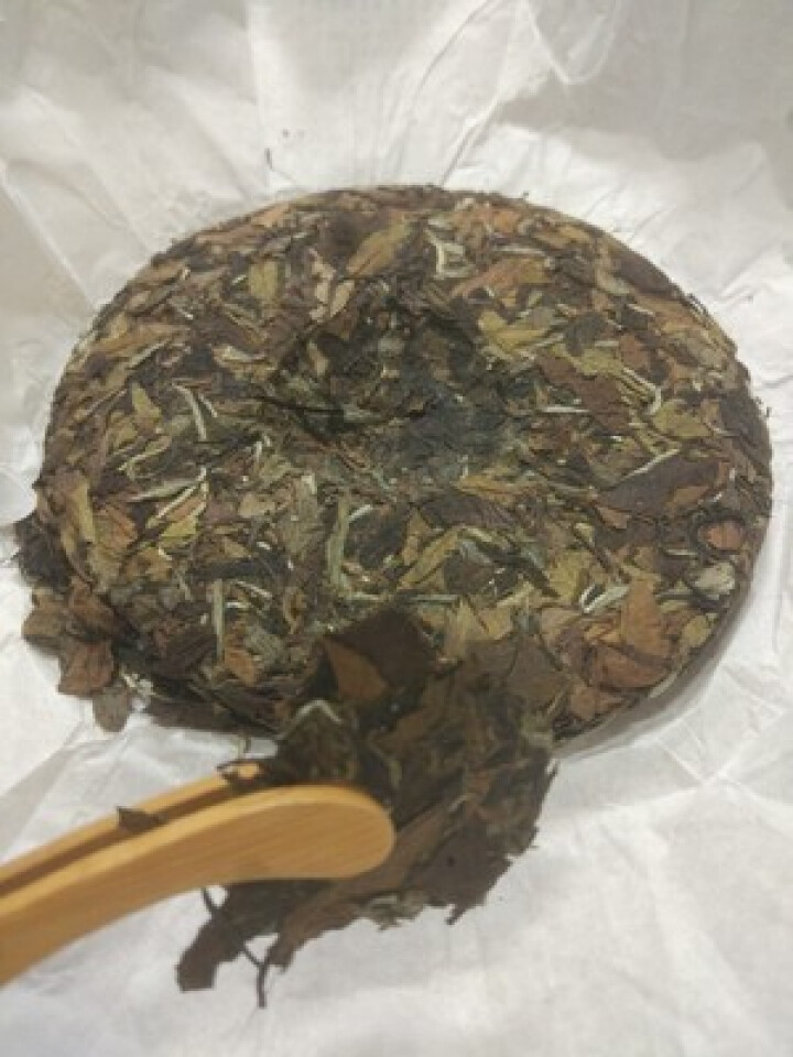 福鼎白茶 寿眉 白茶饼陈年老白茶 350g 贡眉怎么样，好用吗，口碑，心得，评价，试用报告,第4张