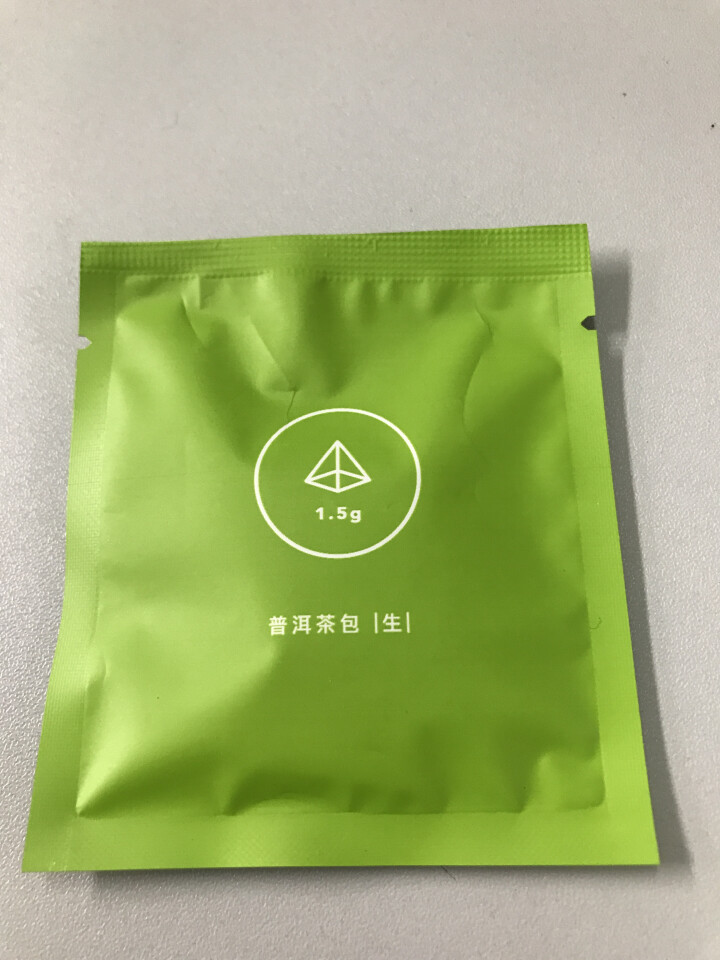 合和昌欢乐茶醍1%生茶普洱茶12包袋装18g袋泡茶小袋茶叶 普洱茶包 欢乐茶醍1%生茶一包试饮装怎么样，好用吗，口碑，心得，评价，试用报告,第2张