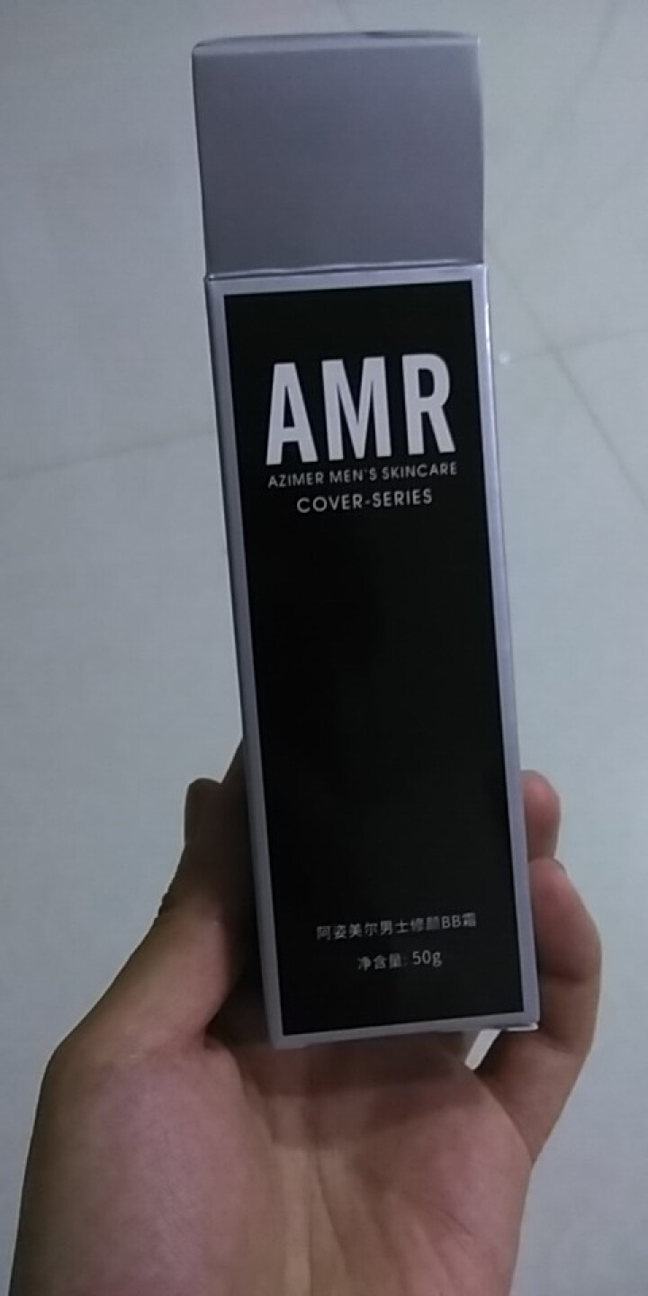 阿姿美尔（AZIMER） AMR男士BB霜遮瑕修颜提亮肤色男生化妆品控油保湿遮盖毛孔素颜霜 男士BB霜怎么样，好用吗，口碑，心得，评价，试用报告,第2张