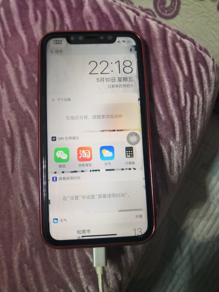 Lizone苹果数据线Xs Max/XR电源 iPhone6s/X/7plus/8手机快充充电器线 银色,第4张