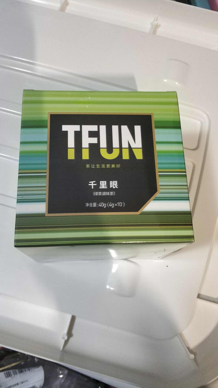 TFUN千里眼 绿茶调味茶 菊花甘草枸杞桂花4g*10 千里眼茶30g*1盒怎么样，好用吗，口碑，心得，评价，试用报告,第4张