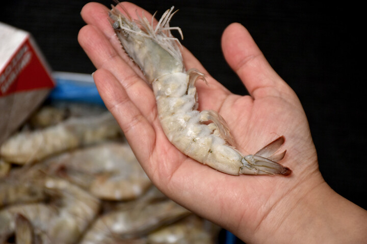 【九善食】活冻厄瓜多尔白虾(40/50)净重1.5kg/盒装 约60,第4张