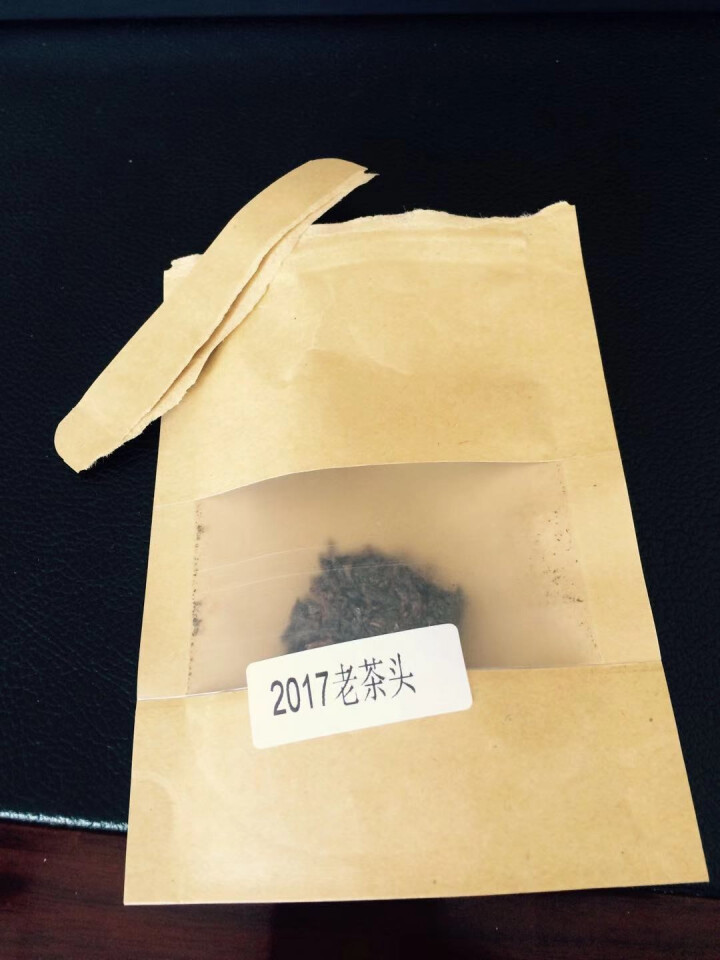 合和昌老茶头 2017年砖茶 普洱茶熟茶 新品茶叶 商务礼盒包装 400g 老茶头试饮装8克/袋怎么样，好用吗，口碑，心得，评价，试用报告,第2张