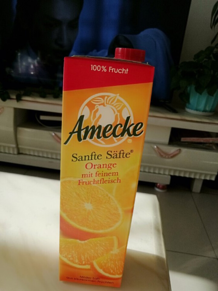 爱美可（Amecke）德国原装进口 100%鲜榨果肉橙汁果汁 1L*6瓶整箱装果汁饮料 京东包邮怎么样，好用吗，口碑，心得，评价，试用报告,第3张