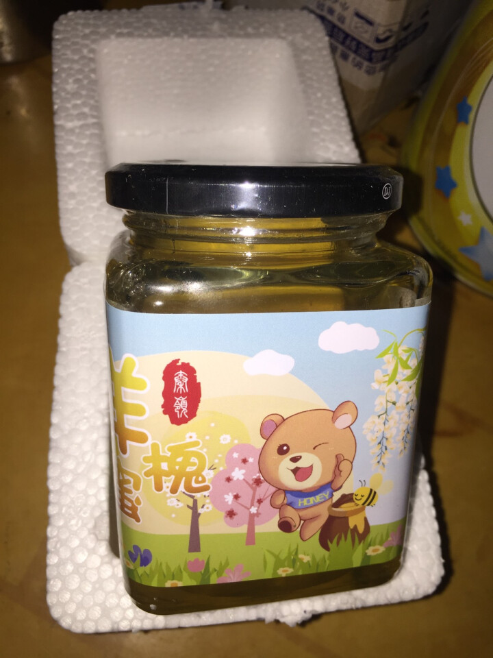 佳琳小筑秦岭洋槐蜂蜜槐花蜜 传统农家纯正自酿天然成熟原蜜 洋槐蜜1罐,第2张