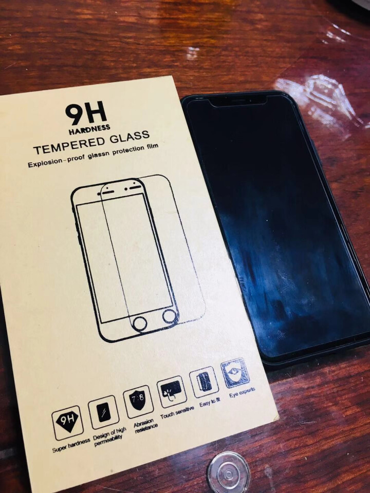 TEPSHINE 苹果X/XS/XR钢化膜iphone xs max手机贴膜全复盖 钻石镀晶钢化膜 全复盖3D冷雕曲面屏（送试贴膜+随手贴） 苹果 XS/X,第3张