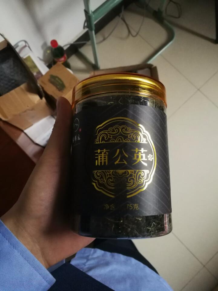 老缪家 茶叶 花草茶 蒲公英茶花茶 婆婆丁蒲公英根叶茶 75g/罐怎么样，好用吗，口碑，心得，评价，试用报告,第4张