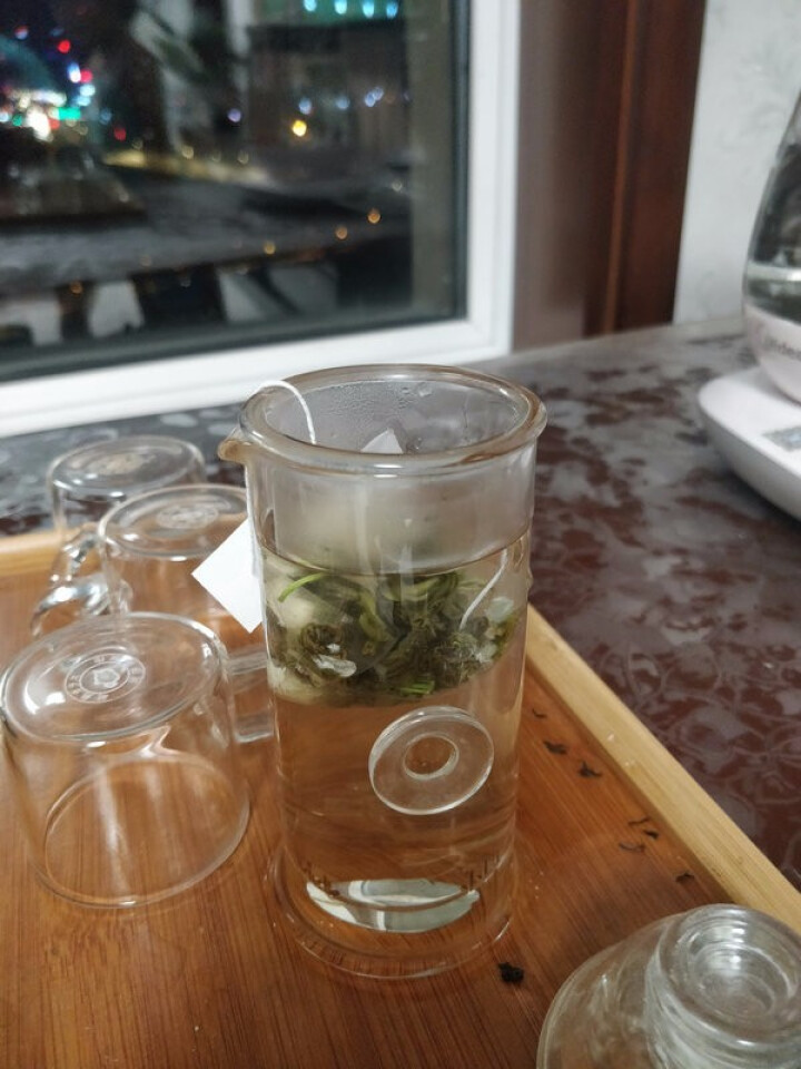 茗花有主 茉莉绿茶50袋三角包袋泡茶茉莉花茶包独立小袋包装养生泡水喝的怎么样，好用吗，口碑，心得，评价，试用报告,第6张