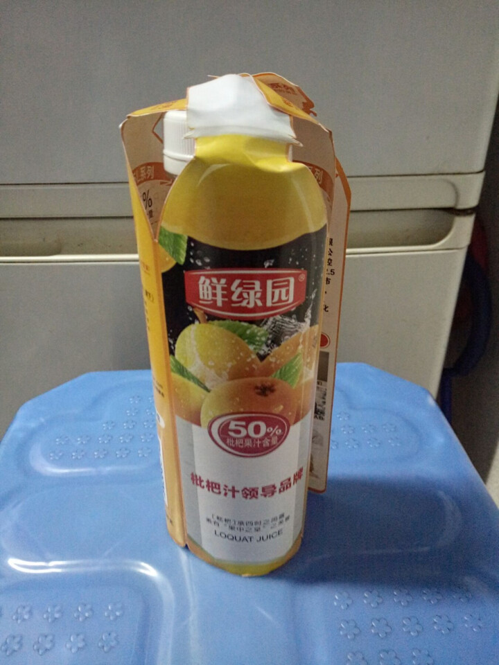 鲜绿园 枇杷汁100%枇杷王枇杷原浆果汁饮料大瓶饮料300ml 单瓶装试饮活动怎么样，好用吗，口碑，心得，评价，试用报告,第2张