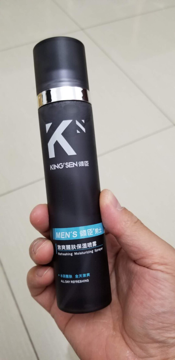 倾臣 男士激爽醒肤保湿喷雾120ml 补水控油 收缩毛孔爽肤水 舒缓镇静 便携全身可用 120ml喷雾怎么样，好用吗，口碑，心得，评价，试用报告,第4张