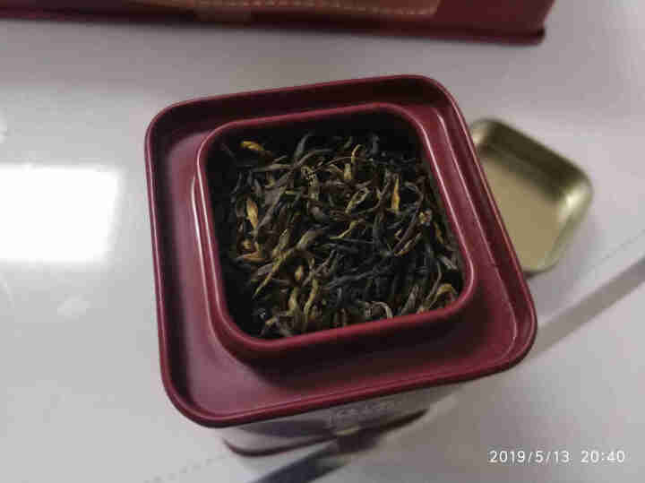 浮红茶叶工夫茶特级红茶浓香型春茶送礼铁罐装精装礼盒装80g(20g*4罐) 至秀浮红怎么样，好用吗，口碑，心得，评价，试用报告,第4张