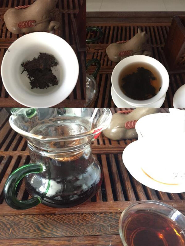 云茗木 古树茶 普洱茶叶  布朗古树熟茶 2005年 老茶砖 熟茶中端 老茶砖同款茶样10克装 商品属于试用装不建议购买怎么样，好用吗，口碑，心得，评价，试用报,第3张