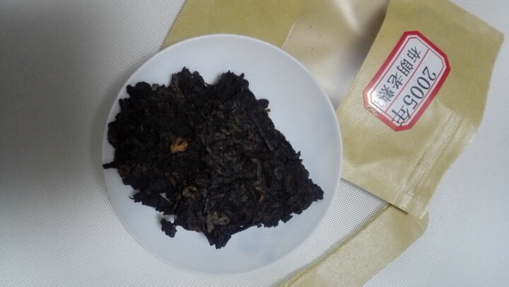 云茗木 古树茶 普洱茶叶  布朗古树熟茶 2005年 老茶砖 普洱茶砖 同款茶样10克装只做赠品和试用怎么样，好用吗，口碑，心得，评价，试用报告,第3张