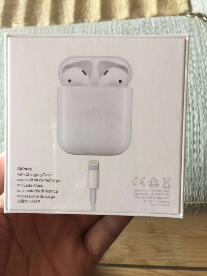 苹果（Apple） 蓝牙耳机 AirPods【原装】无线耳机iPhoneX/8/7手机耳机怎么样，好用吗，口碑，心得，评价，试用报告,第3张